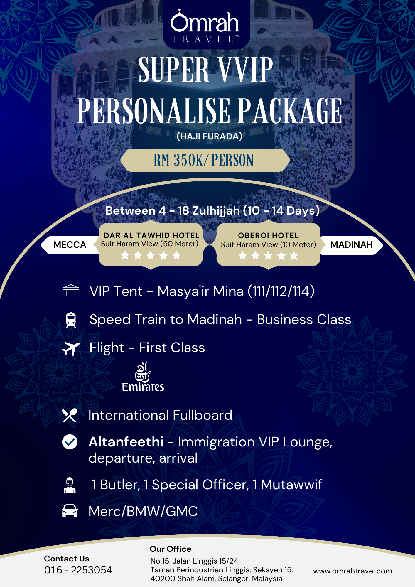 SUPER VVIP PACKAGE